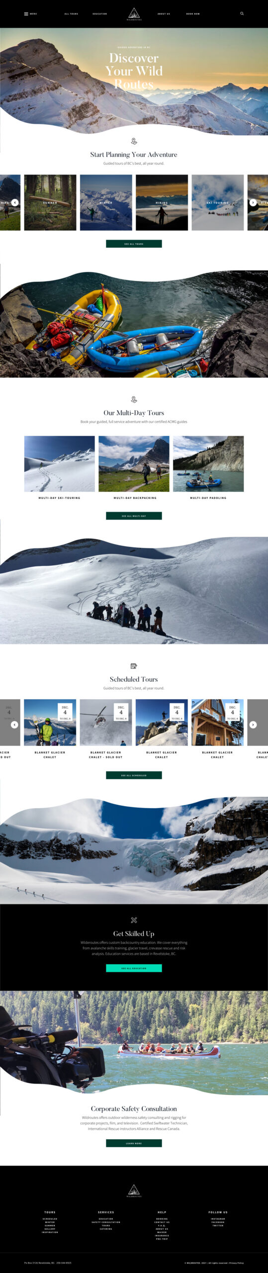 WILDROUTES_Homepage