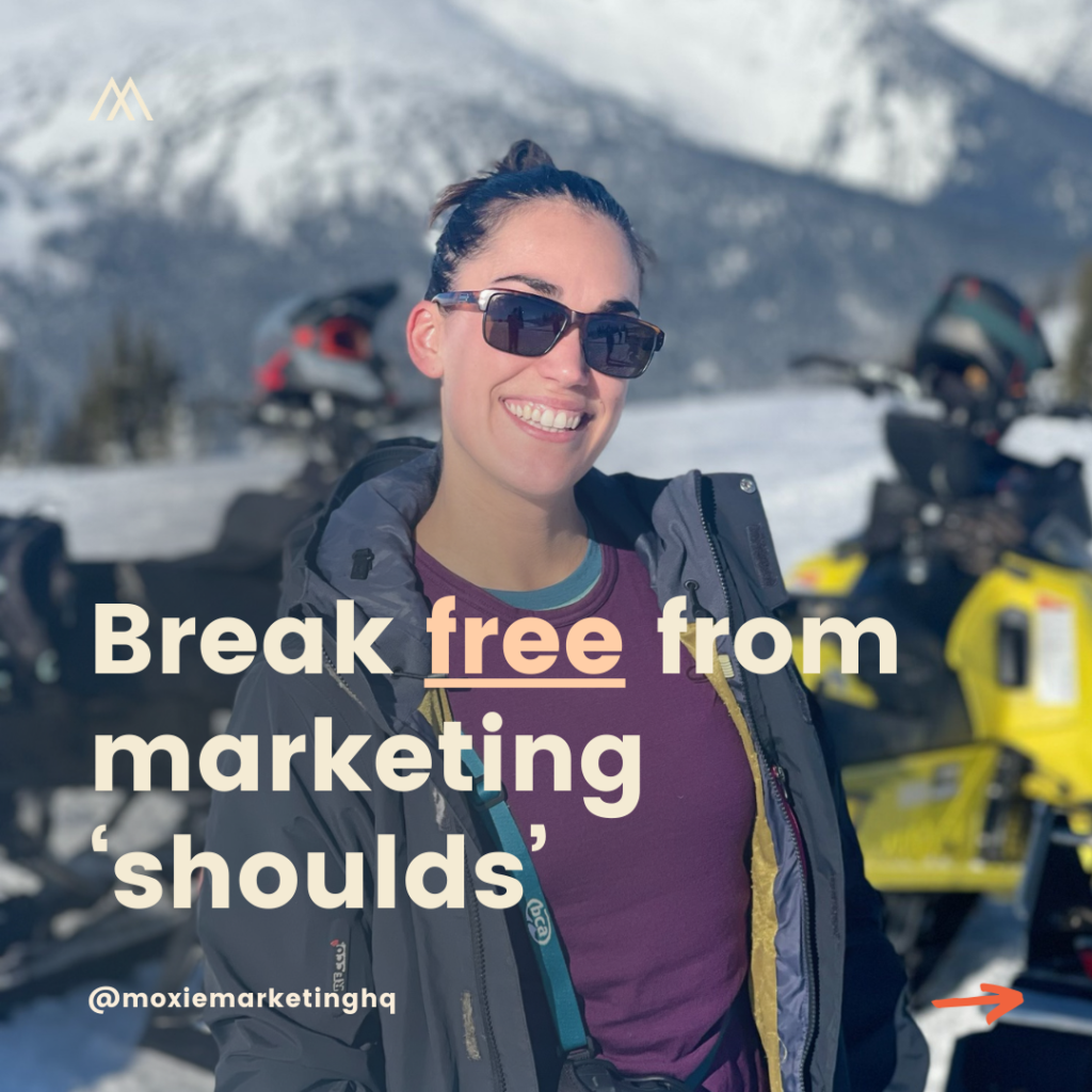 Breaking Free from Marketing ‘Shoulds’: Finding Your Unique Path to Success